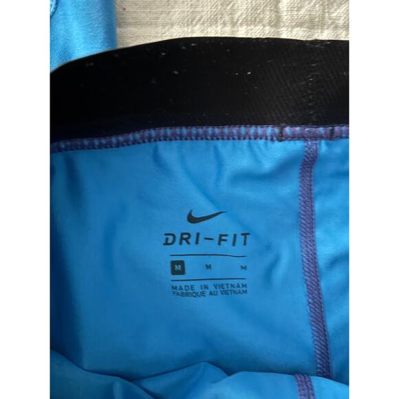 Three Pairs of Nike Dri-Fit Spandex, Funky‎ Blue, Size Medium - Picture 2 of 6